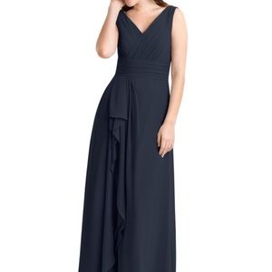 Azazie Julianna bridesmaid dress in Dark Navy